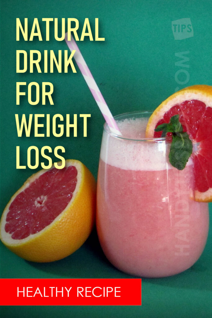Natural thermogenic drink to lose weight while you sleep