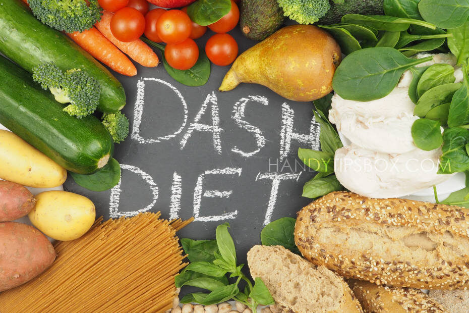 The DASH diet description, food list, meal plan and recipes