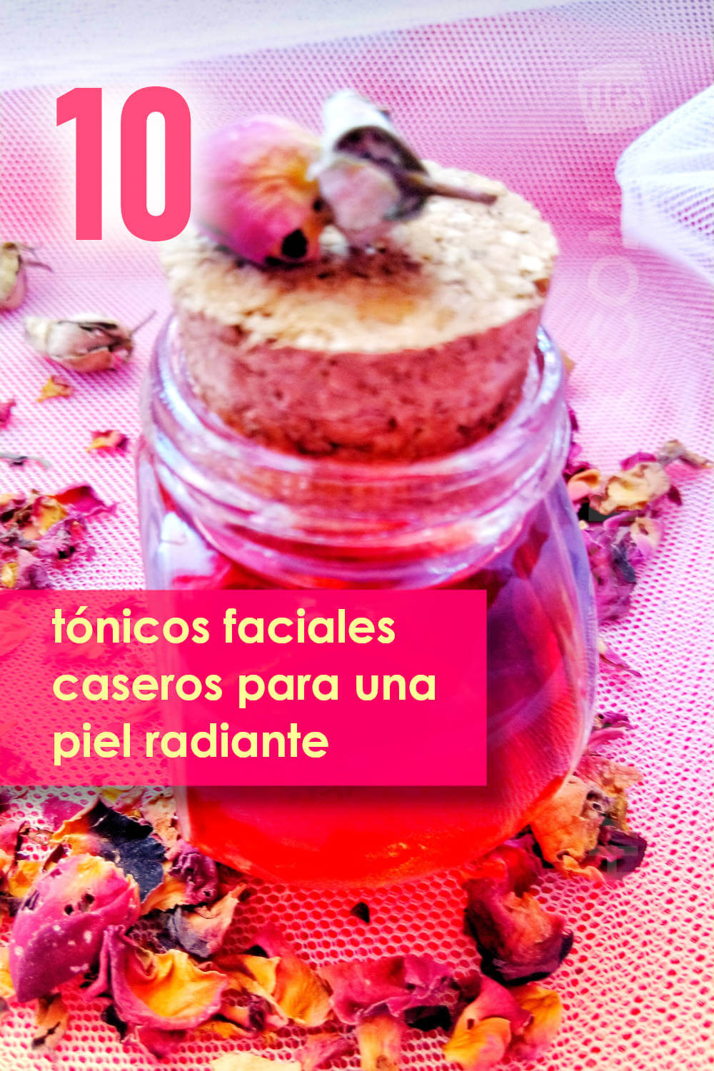 10 recetas caseras de tónicos faciales para una piel radiante